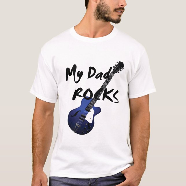 Min pappastenar tee shirt (Framsida)