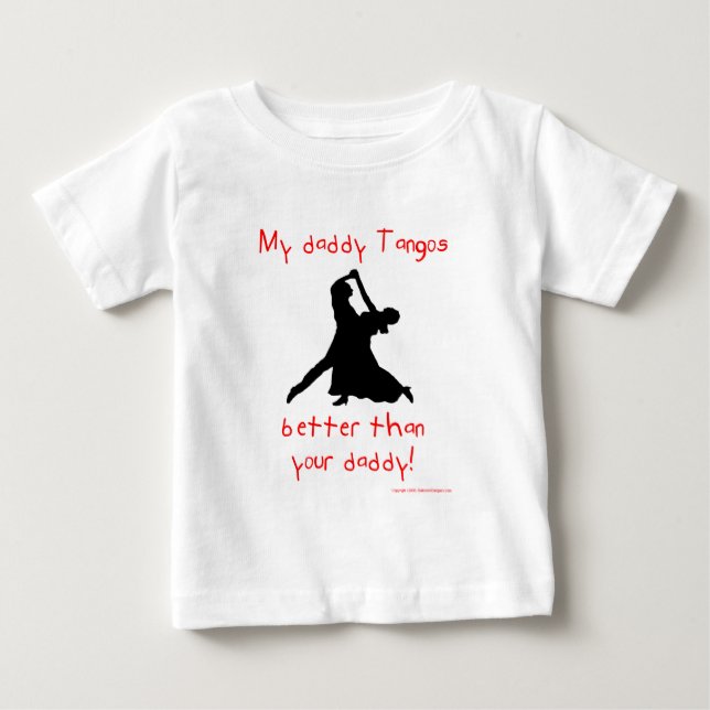 Min pappaTangos T-shirt (Framsida)