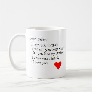Min pappor en hjälte. kaffemugg