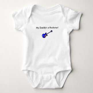 "Min pappor en Rockstar!", Begynna Romper T-shirt