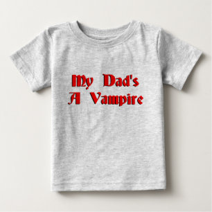Min pappor en vampyr t-shirt