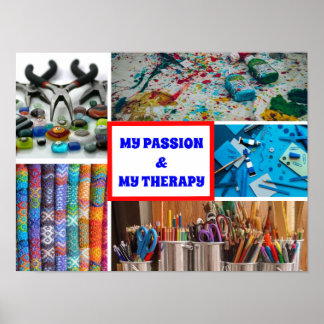 Min passion & min terapi. poster