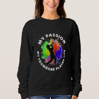 Min passion min Trombone Player Marching Band Trom T Shirt
