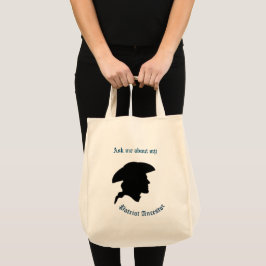 Min patriotiska förfaders toteväska tygkasse