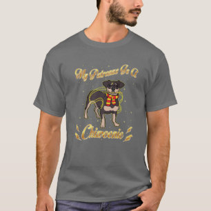 Min Patronus är en Chiweenie Harry Hund Potter Pa T Shirt