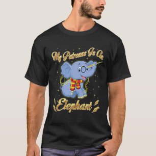 Min Patronus är en elefant Harry Animal Potter Pap T Shirt