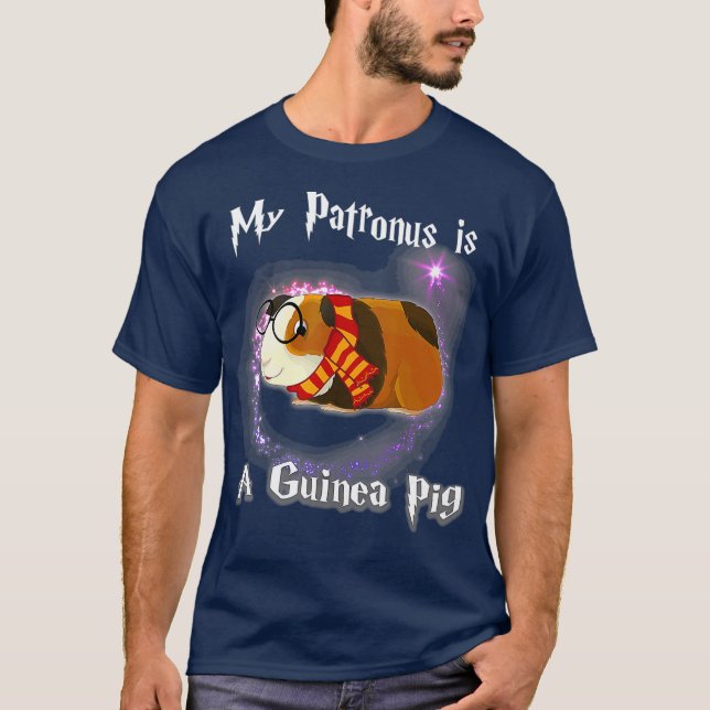 Min Patronus är en guineansk Gris-skjorta T Shirt (Framsida)