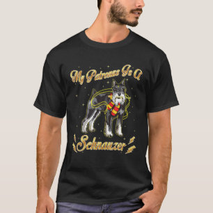 Min Patronus är en Schnauzer Harry Hund Potter Pa T Shirt