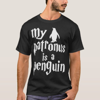 Min Patronus är pingvins djur roliga flickor T Shirt