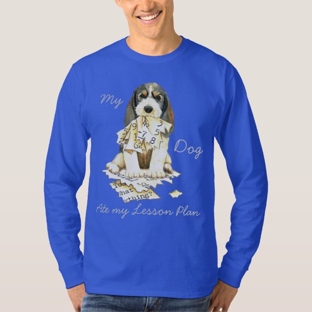 Min PBGV åt min kurs planerar T-shirt (Framsida)