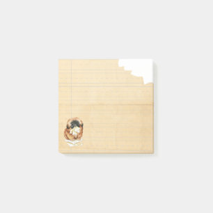 Min Pekingese Awards min hemläxa Post-it Block