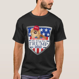 Min Pekingese for Trump T-shirt