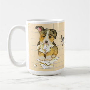 Min Pembroke Welsh Corgi Ate min hemläxa Kaffemugg