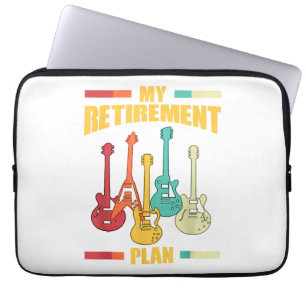 Min Pension-plan Electric Guitar Musical String Laptop Fodral