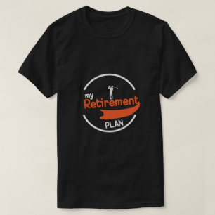 Min pension-plan golf t shirt