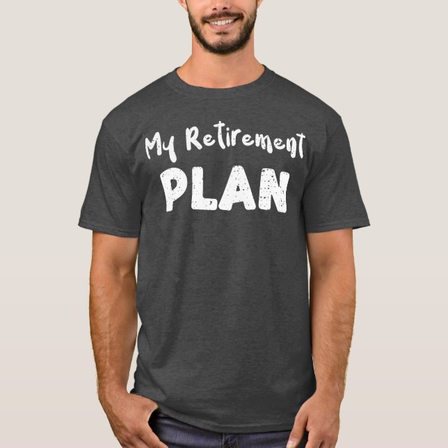 Min Pension-plan Horse T Shirt (Framsida)