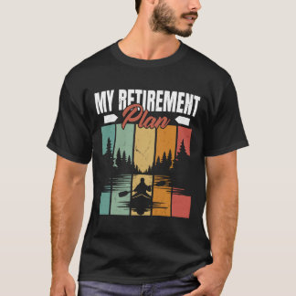 Min Pension-plan Kayaking 2026, pensionerad Kayake T Shirt