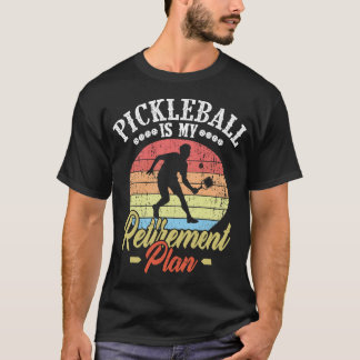 Min Pension-plan Pickleball Funny Pickleball T Shirt