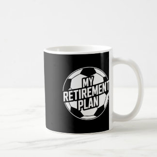 Min pensionsplan fotboll sport Ll fotll spelare G Kaffemugg