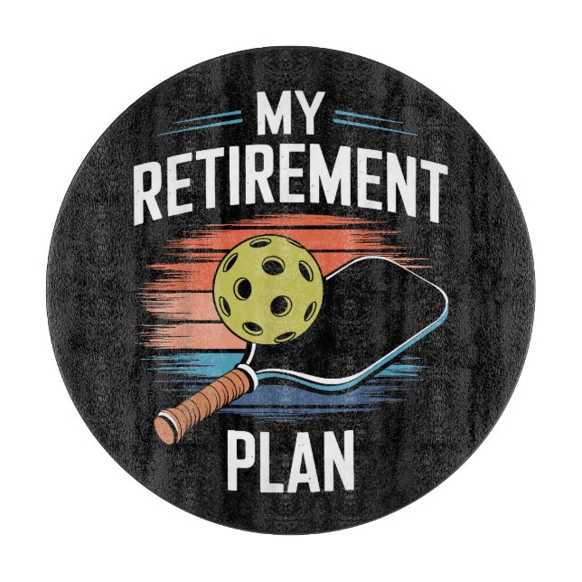 Min pensionsplan Pickleball-spelare (Framsidan)