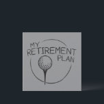 Min pensionsplan Rolig sago golfare golf  Inbjudningar<br><div class="desc">Min pensionsplan Rolig sago golfare golfboll humor</div>