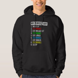 Min Perfekt Dag: Driva flygentusiast Hoodie