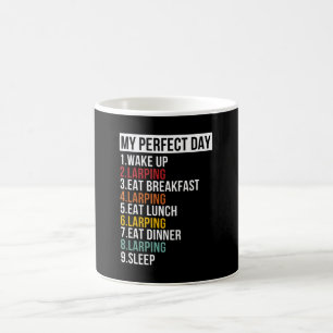 Min Perfekt Dag Larping Geek RPG Nerd Kaffemugg