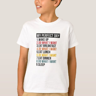 Min Perfekt-dag Pension Party T Shirt