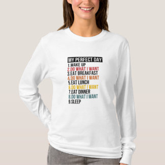 Min Perfekt-dag Pension Party T Shirt