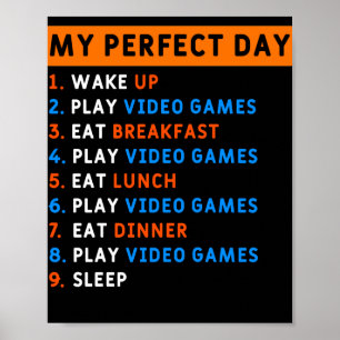 Min Perfekt-dag Poster