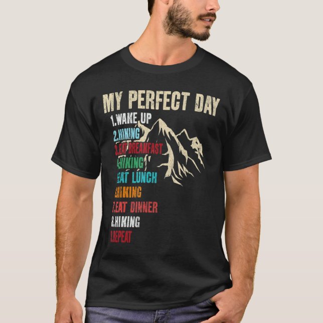 Min Perfekt-dag, utomhusskåp T Shirt (Framsida)