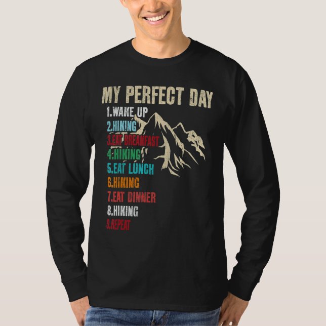Min Perfekt-dag, utomhusskåp T Shirt (Framsida)