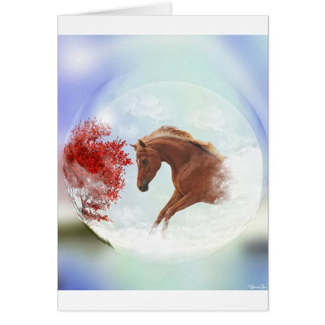 Min perfekt-dröm hälsningskort (Framsidan)