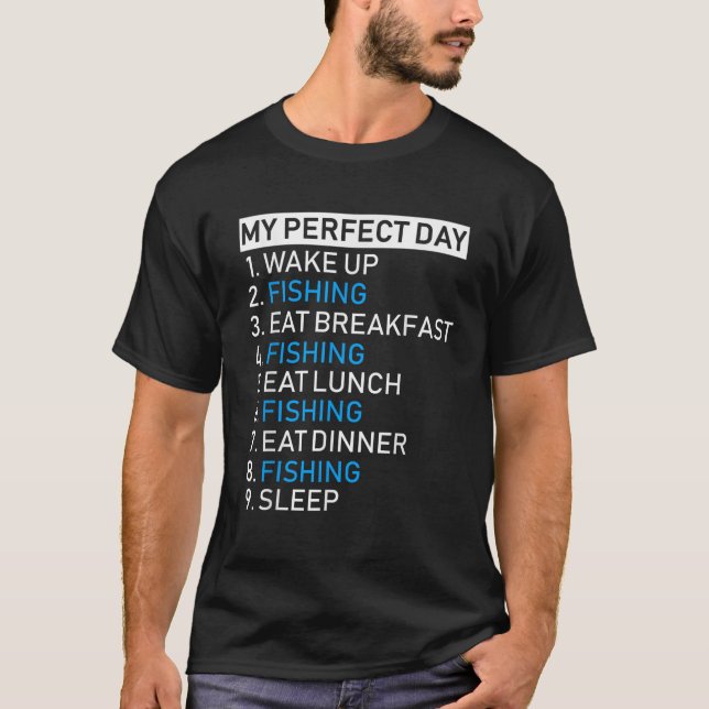 Min perfekt: Fiske, Superskoj, Fiske T Shirt (Framsida)