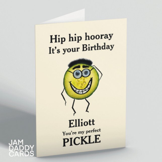 Min Perfekt Pickle Birthday Kort (Skapare uppladdad)