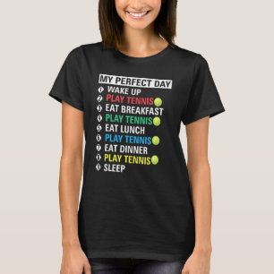 Min Perfekt Play Tennis Coola Player T Shirt