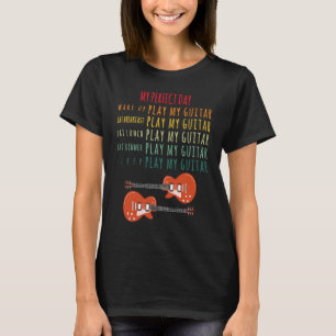 Min perfekt spelar gitarmusiker t shirt