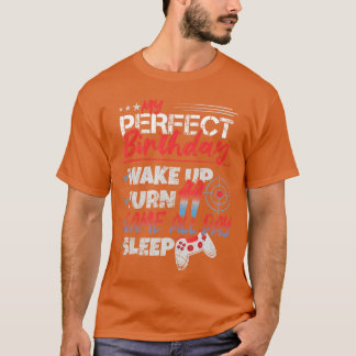 Min perfekta 11-års födelsedag 11 år pojke flicka t shirt