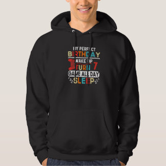 Min perfekta födelsedagsväckning, spela Turn 7 hel Hoodie