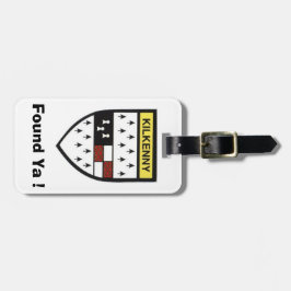 Min Personlig Kilkenny County ID-Märkre Bagagebricka