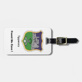 Min personliga bagageetikett med Tipperary County- Bagagebricka