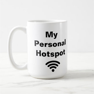 Min personliga hotspot - Ljudiga kaffeofferter - Kaffemugg