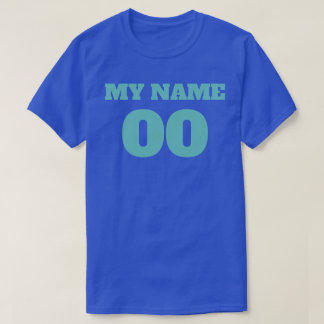 MIN PERSONLIGA JERSEY-TEE ALLA IDROTT T SHIRT