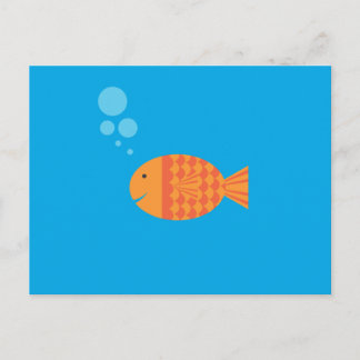 Min Pet Goldfish Vykort