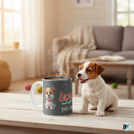 Min Pet Speciell Minimalist - Personlig Gift Två-Tonad Mugg