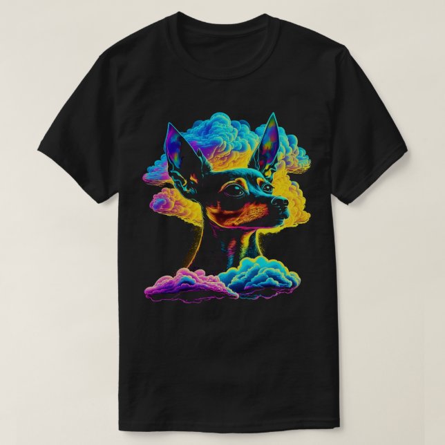 Min Pin Älskare 3 T Shirt (Design framsida)