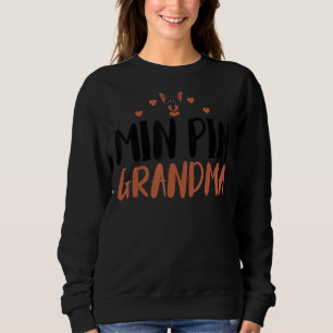 Min Pin Grandma Funny Miniature Pinscher Owner Hun T Shirt