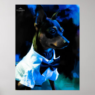 MIn Pin i Blue Poster