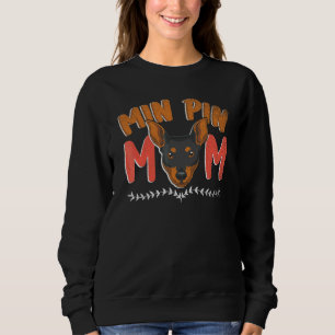 Min Pin Mamma Hund Ägare Mors Dag Min Pinsch T Shirt