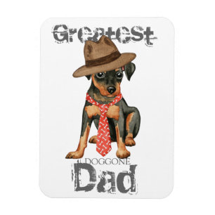 Min Pin Pappa Magnet